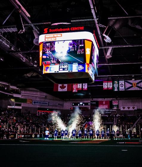 Halifax Thunderbirds home opener at Scotiabank Centre