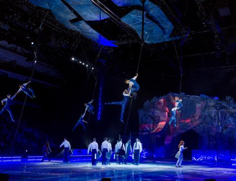 Scotiabank Centre transformed into a winter wonderland for Cirque du Soleil: CRYSTAL. hoto: James Bennett