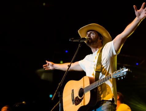 Dean Brody performs at Scotiabank Centre. Photo: James Bennett