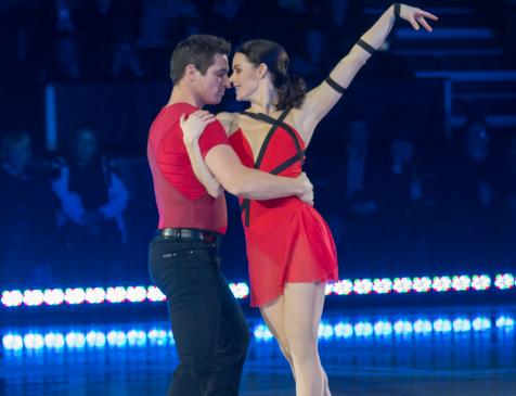 Tessa Virtue and Scott Moir perform at Scotiabank Centre during the Rock The Rink Halifax tour stop. Photo: James Bennett