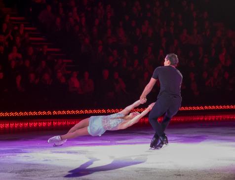 Tatiana Volosozhar and Maxim Trankov perform perform at Scotiabank Centre during the Rock The Rink Halifax tour stop. Photo: James Bennett