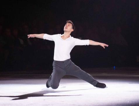 Patrick Chan performs during Stars on Ice 2019 at Scotiabank Centre. Photo: starsonice.ca
